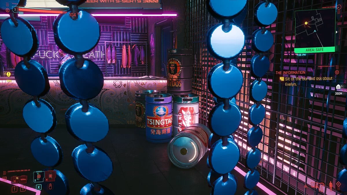 Cyberpunk 2077 — Бочки с пивом в стиле «Бегущий по лезвию 2077»