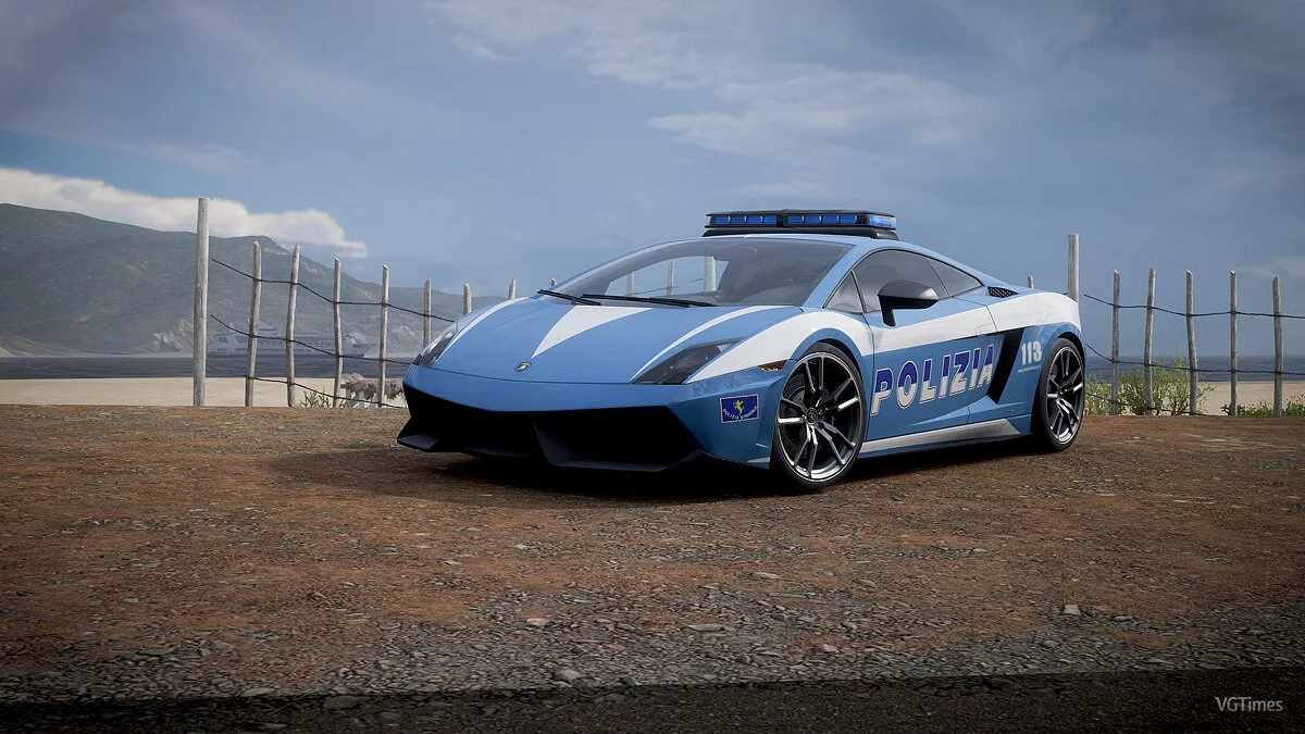 Forza Horizon 5 — Gallardo LP570-4 Superleggera с полицейской сиреной