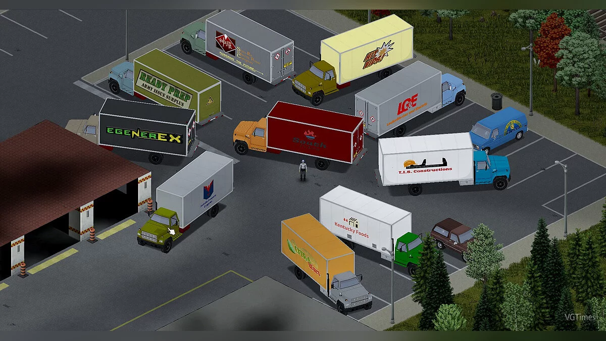 Project Zomboid — Грузовик F700