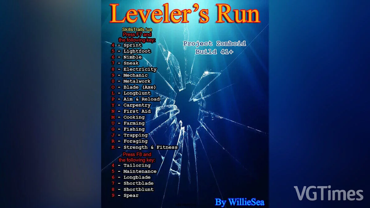 Project Zomboid — Бесплатное повышение уровня навыков