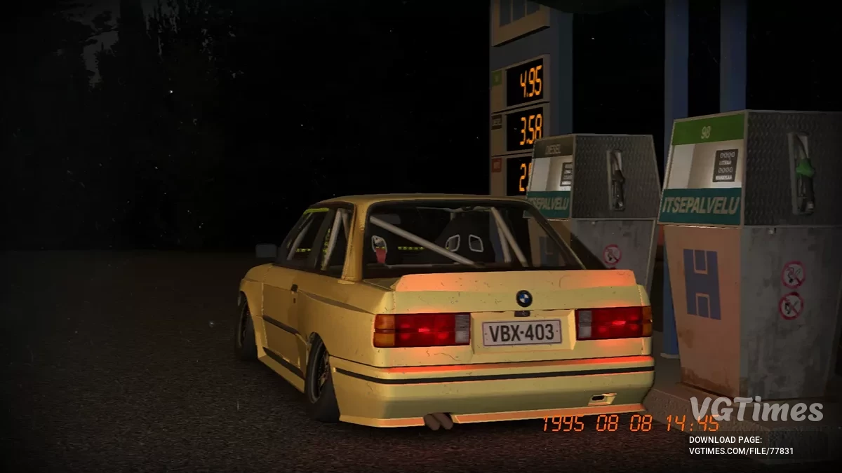 My Summer Car — Бежевая BMW Стрит