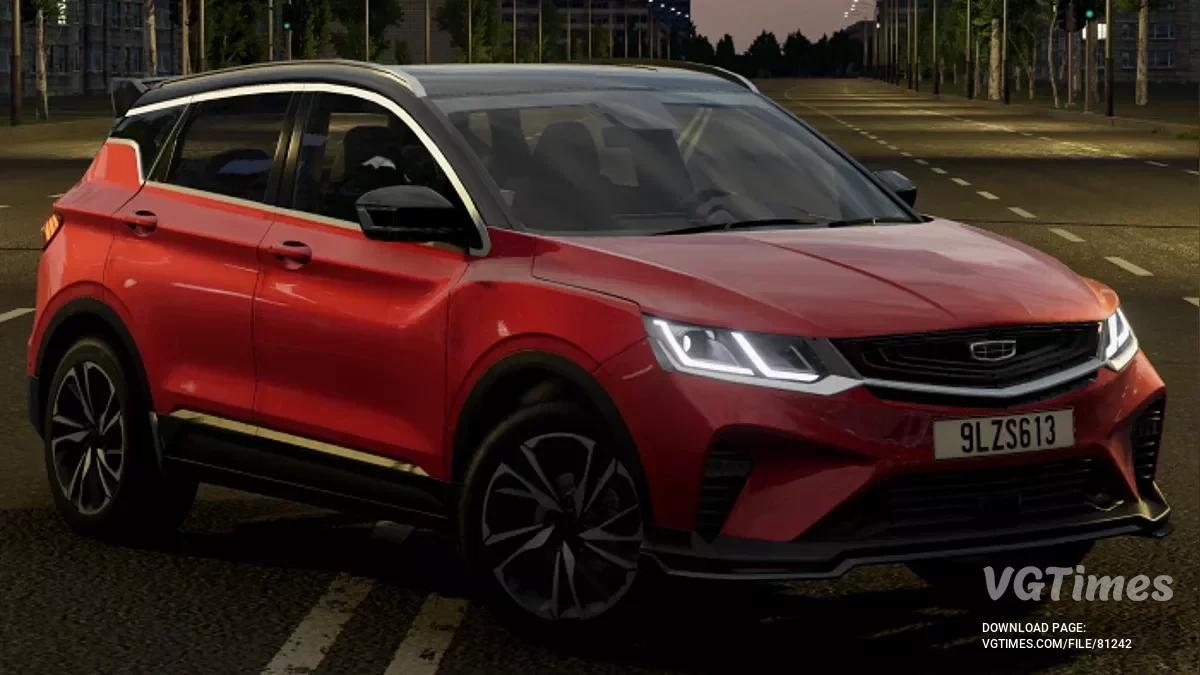 BeamNG.drive — Geely Coolray / Belgee X50