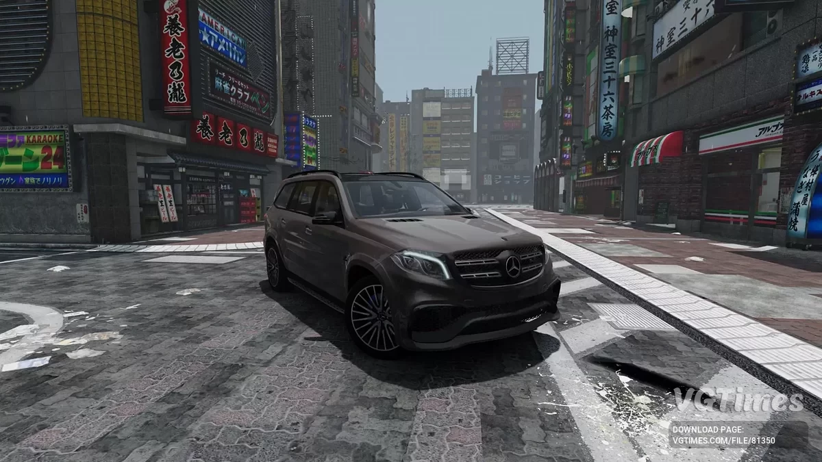 BeamNG.drive — Mercedes-Benz GLS (X166) v1.0 (0.34.x)