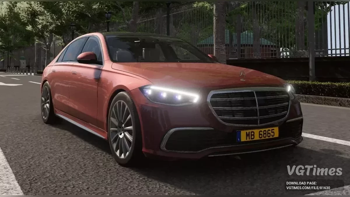 BeamNG.drive — Mercedes-Benz S-Class W223 2022