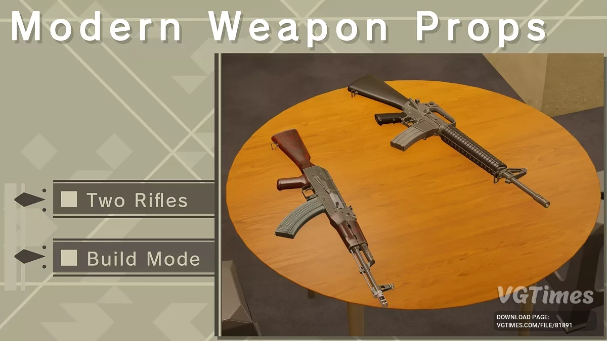 inZOI — Современное оружие (украшение)