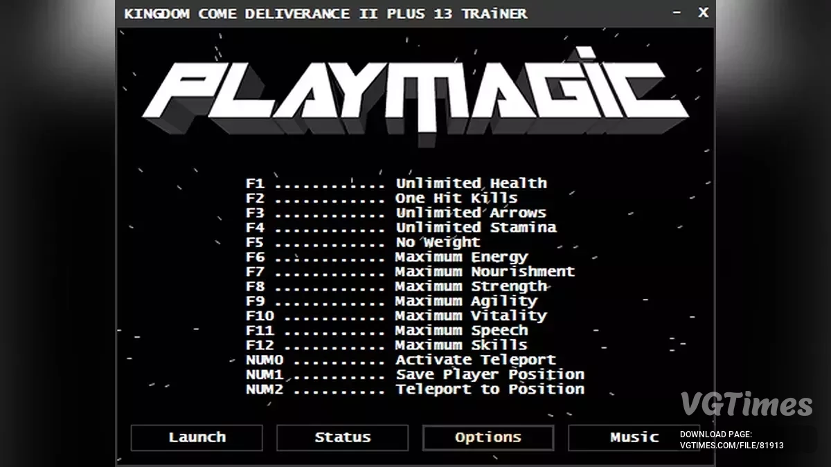 Kingdom Come: Deliverance 2 — Трейнер (+13) [FLT-RUNE]