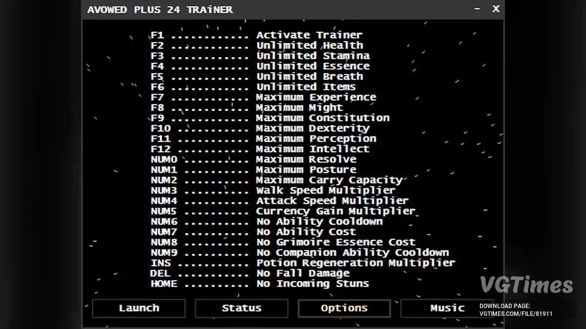 Avowed — Трейнер (+24) [FLT]