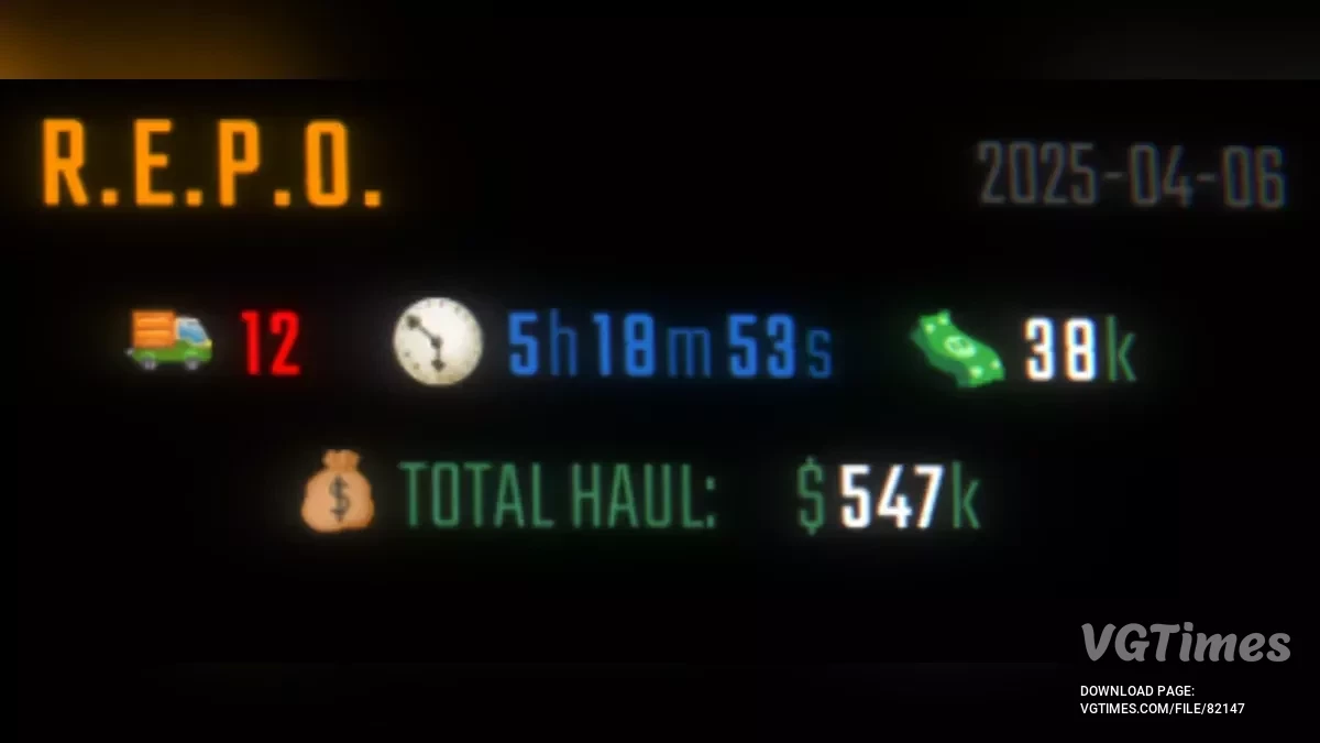 R.E.P.O. — 12 лвл, 5.2 часа