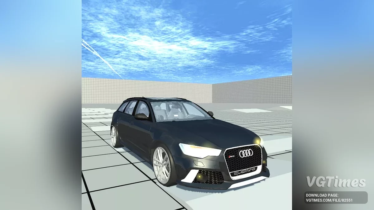 Not Simple Car Crash — Audi rs6 c7