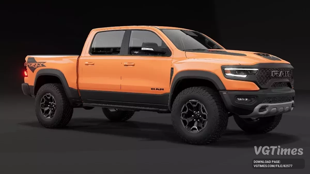 BeamNG.drive — Custom Dodge RAM TRX v1.0 (0.35.x)