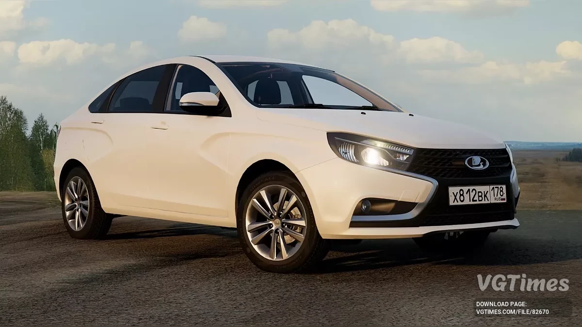 BeamNG.drive — Lada Vesta v3.0 (0.35.x)