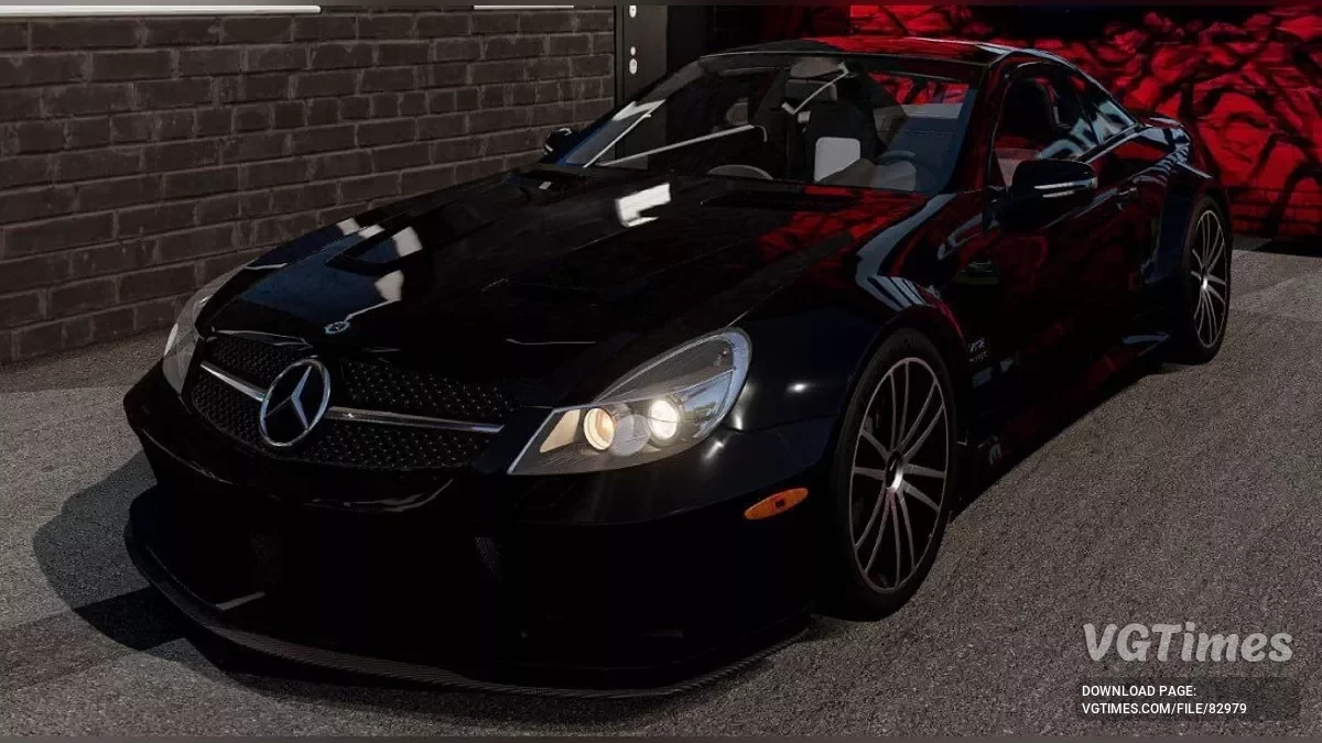 BeamNG.drive — Mercedes-Benz SL65 AMG Black Series New v1.0 (0.35.x)