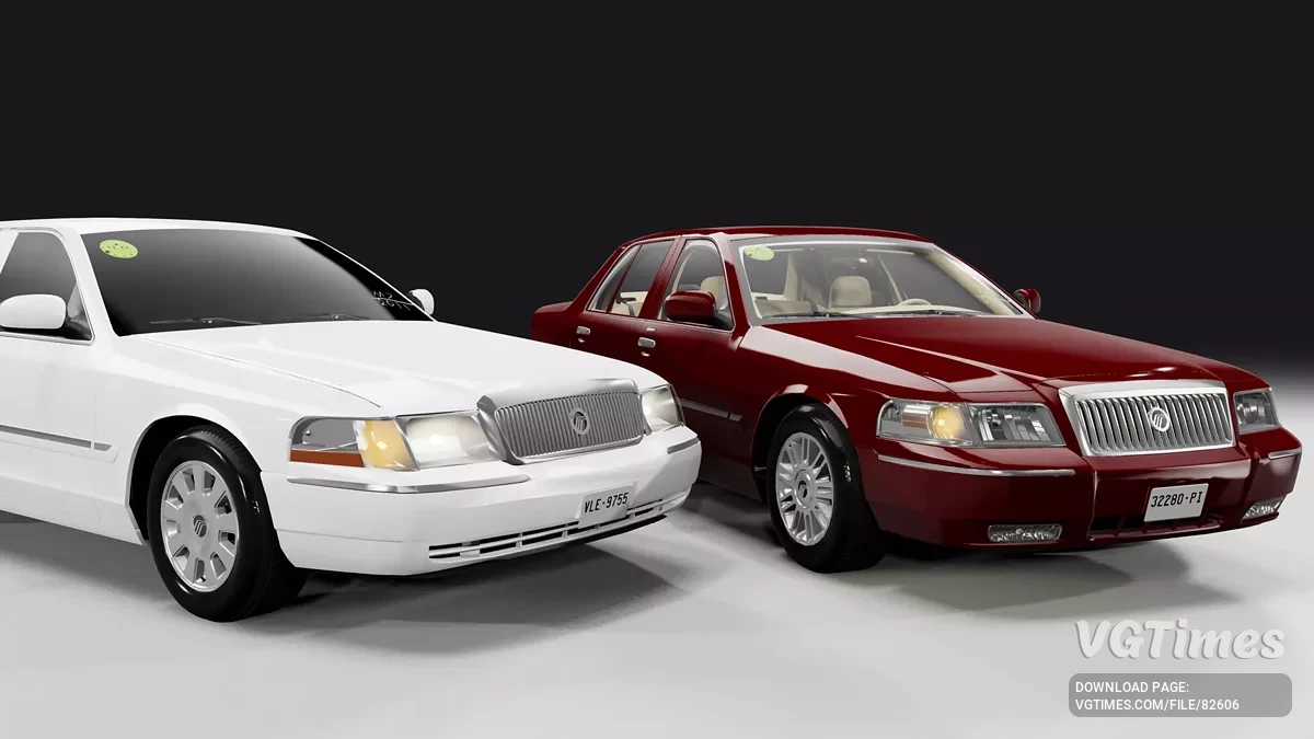 BeamNG.drive — Mercury Grand Marquis 2011- 2005 v1.0 (0.35.x)