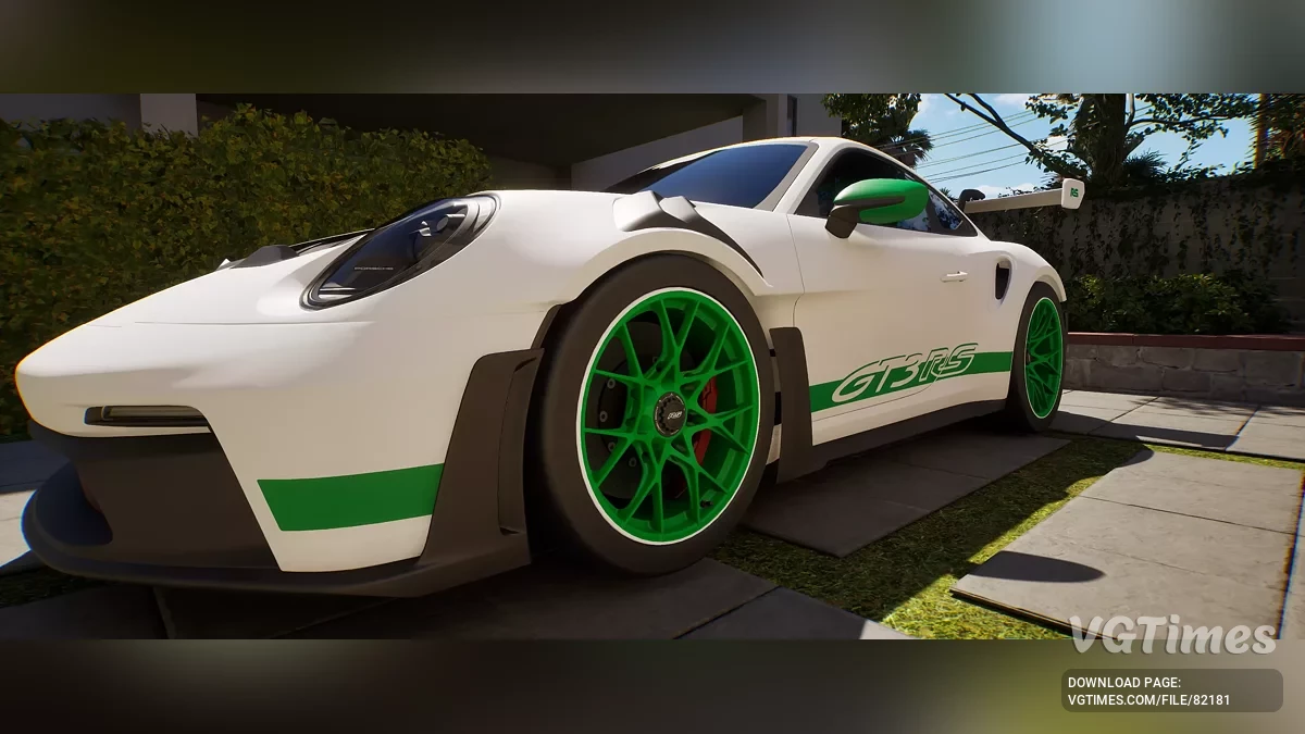 inZOI — Porsche 911 GT3 RS (украшение)