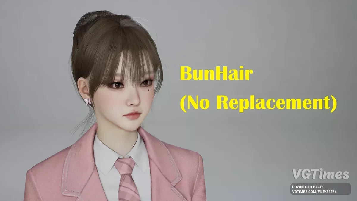 inZOI — Прическа "Пучок"