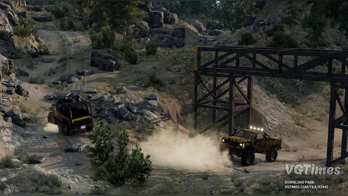 BeamNG.drive — REKT Desert Island Off Road v1.0 (0.35.x)