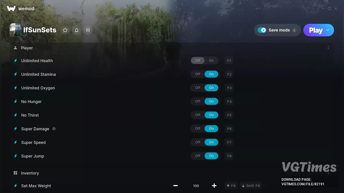 IfSunSets — Трейнер (+16)