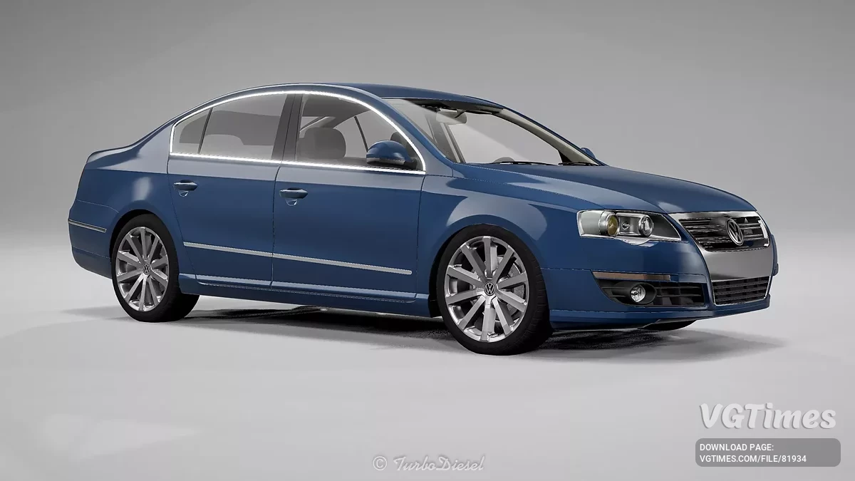BeamNG.drive — Volkswagen Passat B6 v1.0 Hotfix (0.34.x)
