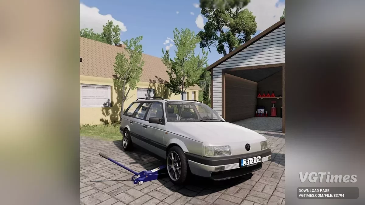 BeamNG.drive — Домкрат подкатной v1.0 (0.35.x)