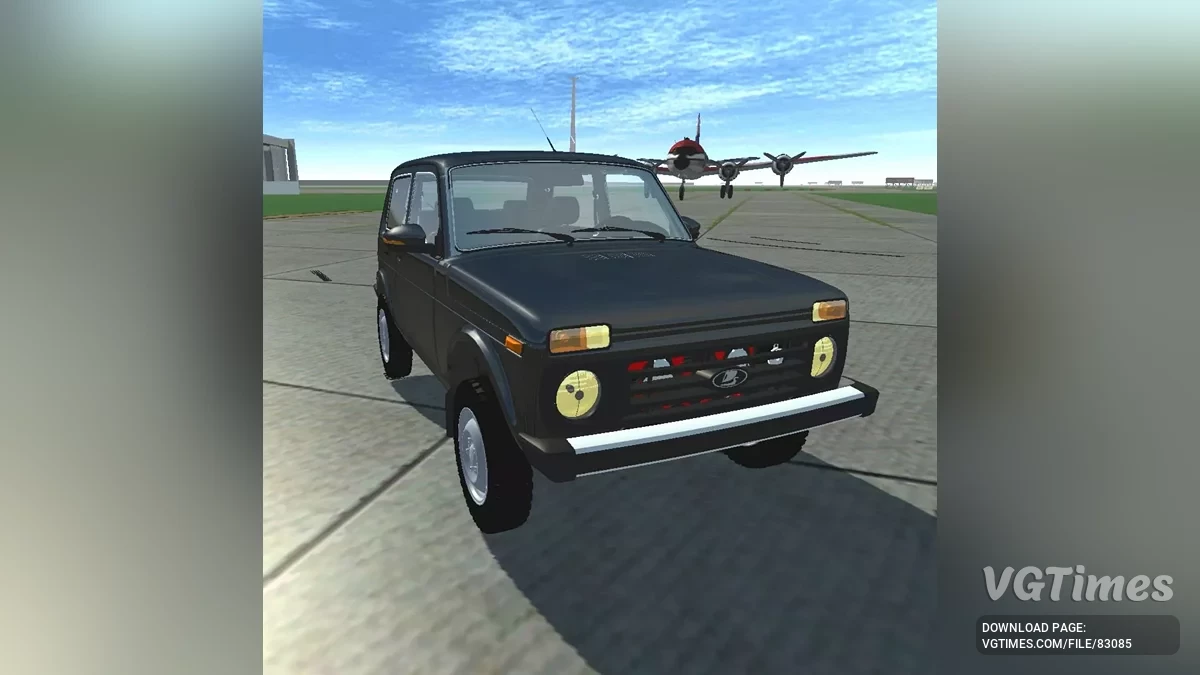 Simple Car Crash Physics Sim — Lada Niva licenzion