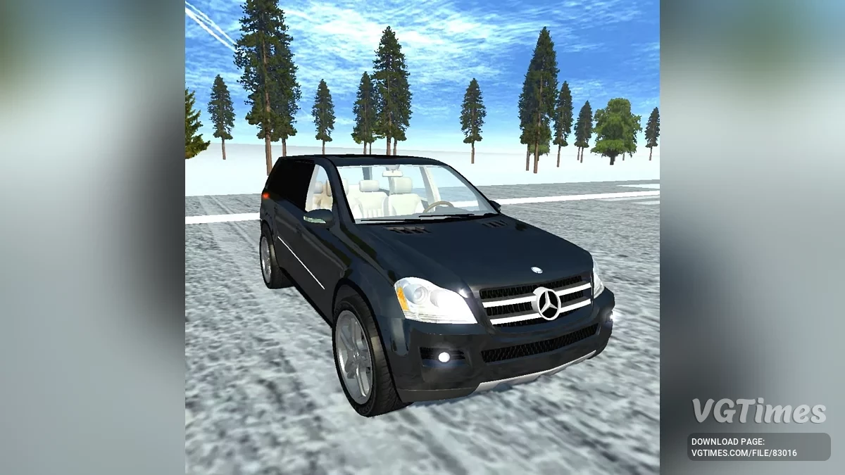Simple Car Crash Physics Sim — Mercedes-Benz GL500