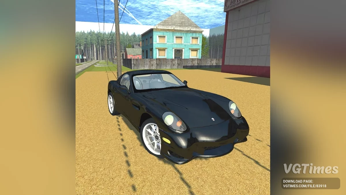 Simple Car Crash Physics Sim — Panoz Esperant Gtlm 2005