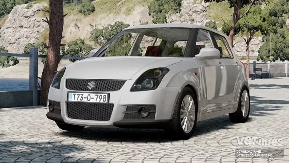 BeamNG.drive — Suzuki Swift 2004-2010 v1.7 (0.35.x)