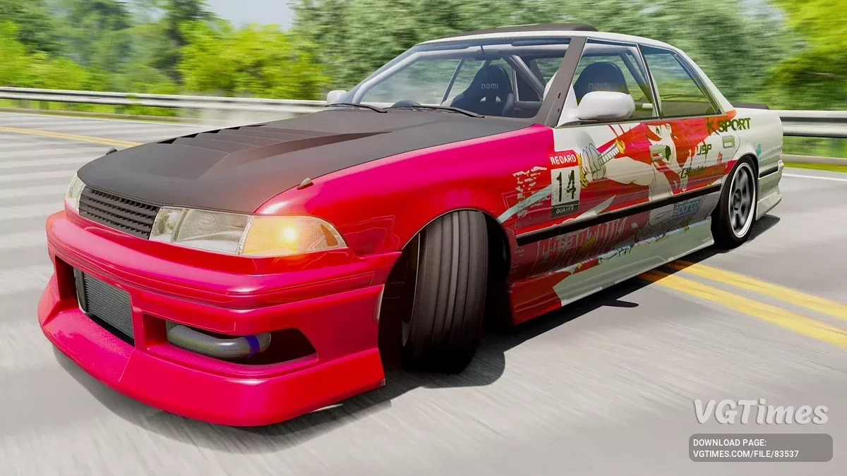 BeamNG.drive — Toyota Mark 2 1981 v1.0 (0.35.x)