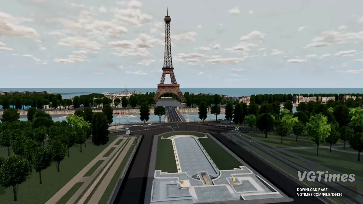 BeamNG.drive — Downtown Paris, France v1.0 (0.35.x)