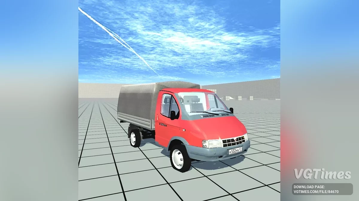 Not Simple Car Crash — ГАЗ 3302 с тентом