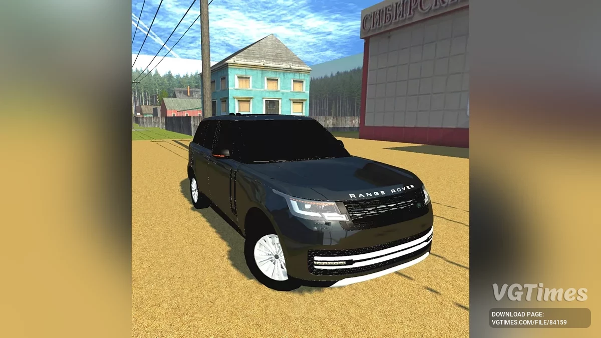 Simple Car Crash Physics Sim — Range Rover 2023