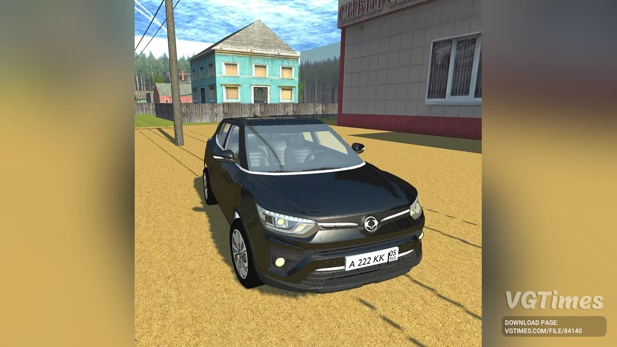 Simple Car Crash Physics Sim — SsangYong Tivoli 2023