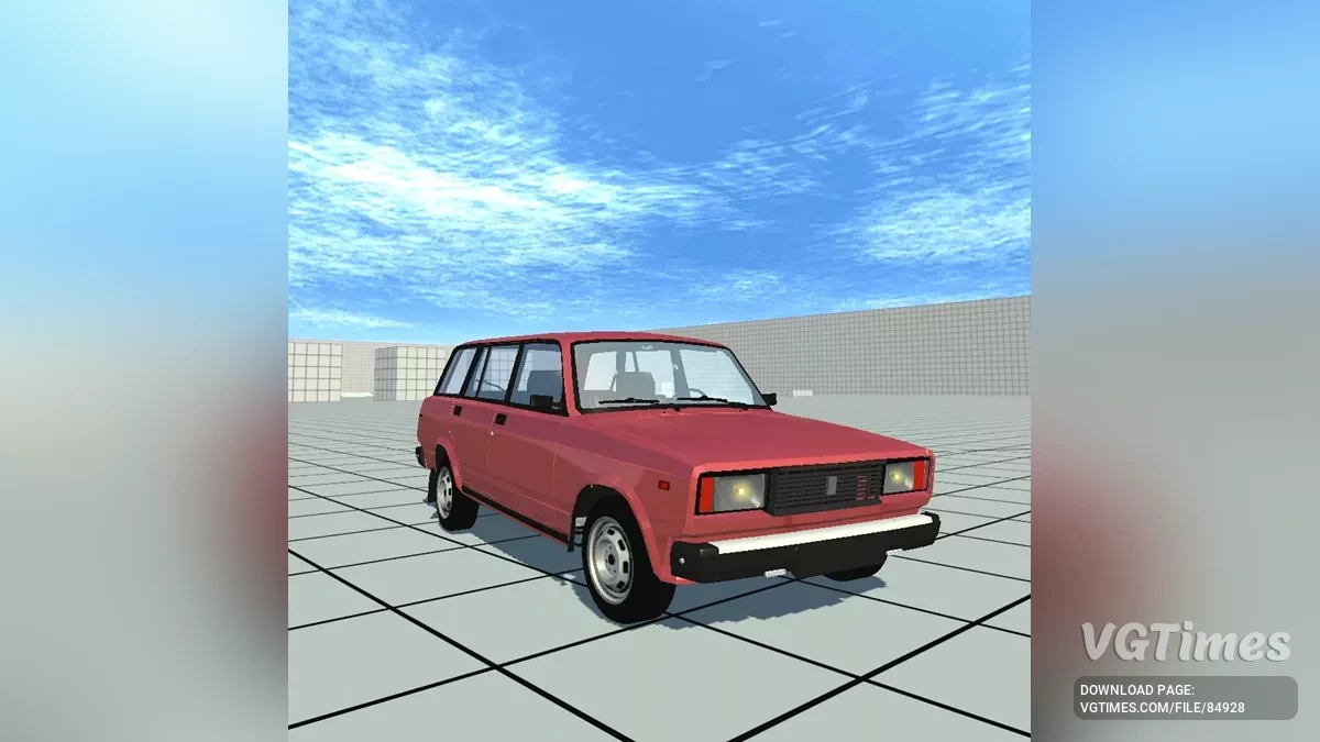Not Simple Car Crash — VAZ 2104 remaster