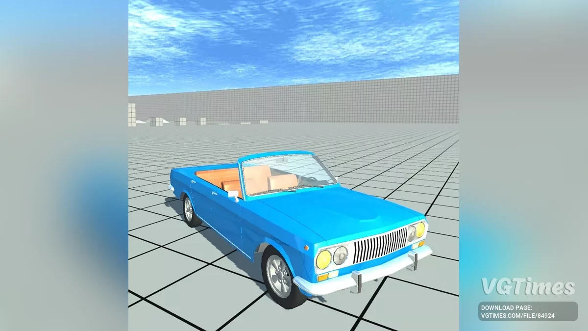 Not Simple Car Crash — Волга кабриолет