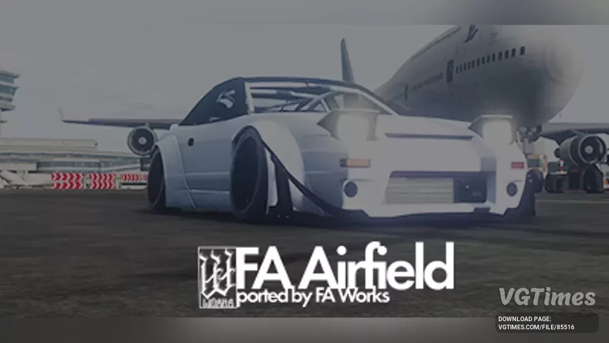 BeamNG.drive — Airfield DriftZone v1.0 (0.36.x)