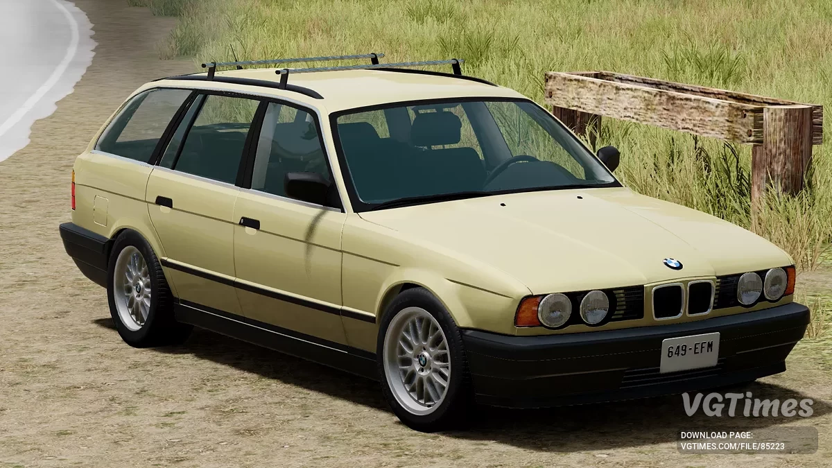 BeamNG.drive — BMW E34 v3.1 Content update (0.36.x)