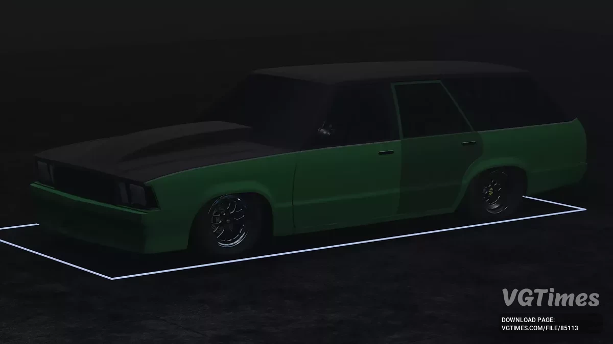 BeamNG.drive — Drag Chevy Malibu Wagon