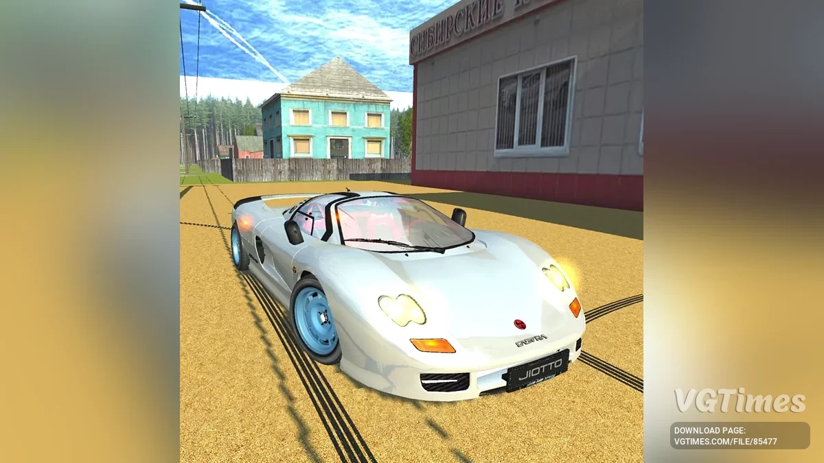 Simple Car Crash Physics Sim — Jiotto Caspita F1 Road Car