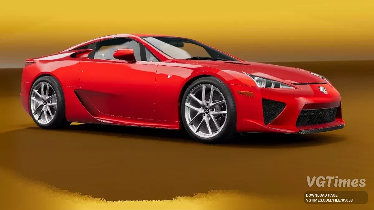 BeamNG.drive — Lexus LFA (0.36.x)