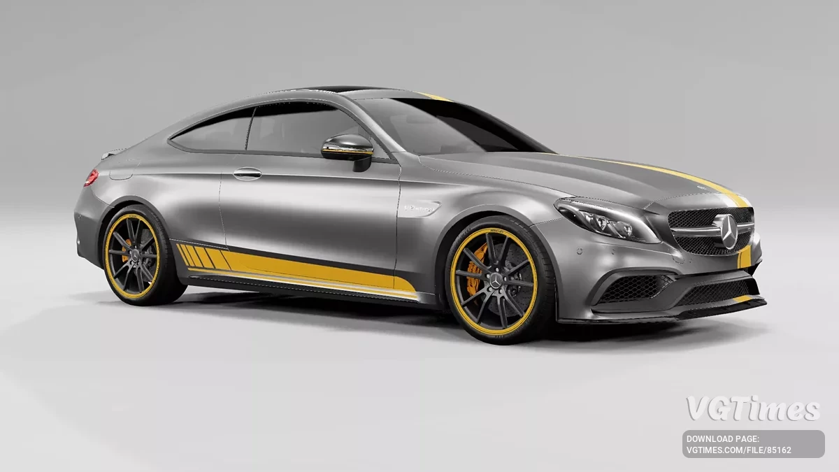 BeamNG.drive — Mercedes Benz C63S AMG Coupé v1.3 (0.36.x)