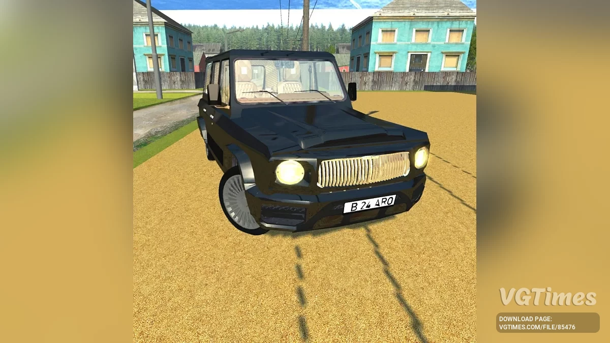 Simple Car Crash Physics Sim — Mercedes G200