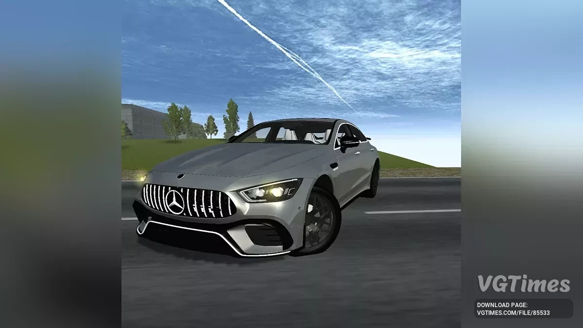 Simple Car Crash Physics Sim — Mercedes GT63S