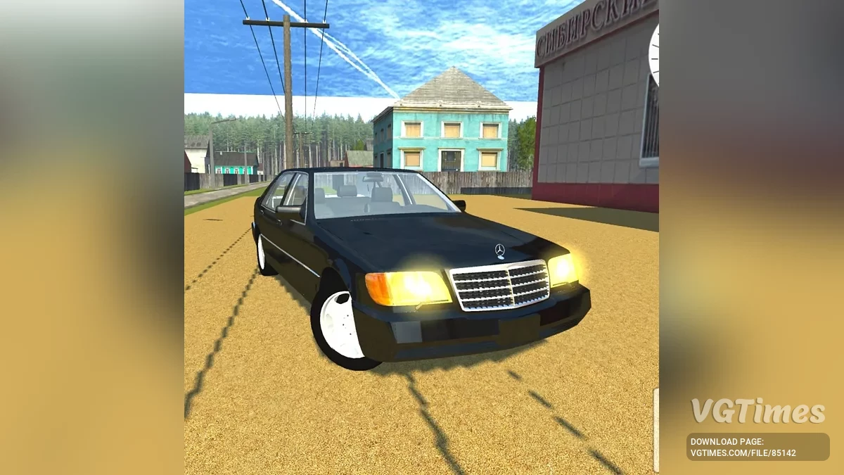 Simple Car Crash Physics Sim — Mercedes w220