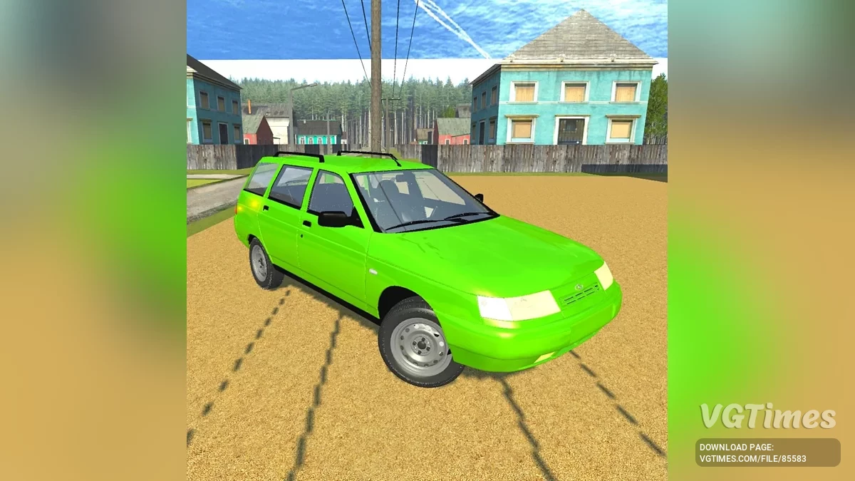 Simple Car Crash Physics Sim — ВАЗ 2111
