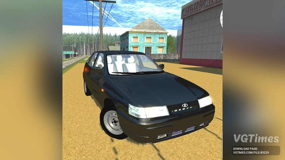 Simple Car Crash Physics Sim — ВАЗ 2112