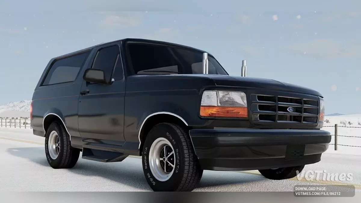 BeamNG.drive — Ford Bronco (1992-1996) v2.0 (0.36.x)