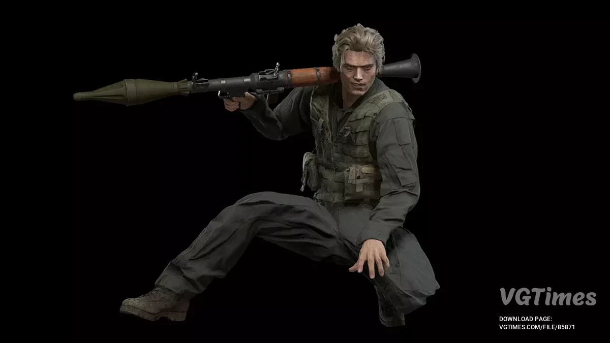 Resident Evil 4 Remake (2023) — Наряд Майка (пилот боевого вертолёта) для Леона