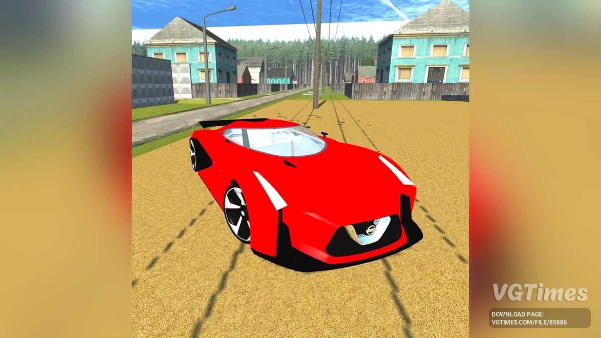 Simple Car Crash Physics Sim — Nissan Concept 2020 Vision Gran Turismo