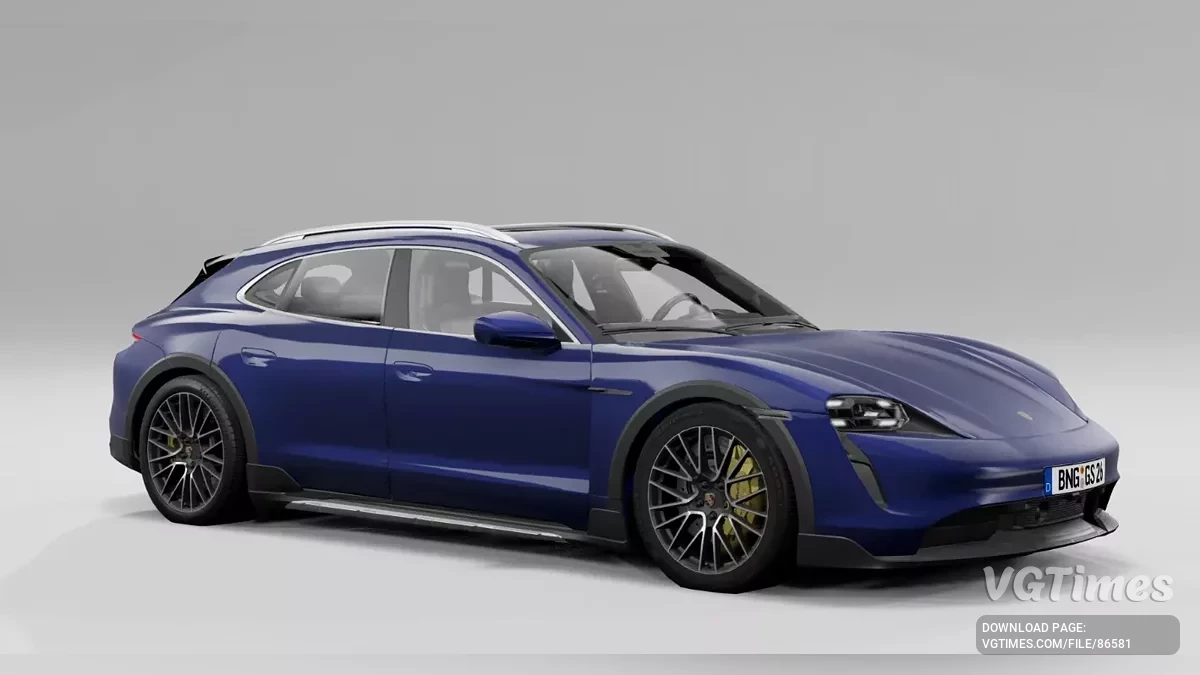 BeamNG.drive — Porsche Taycan Cross Turismo v2.13 (0.36.x)