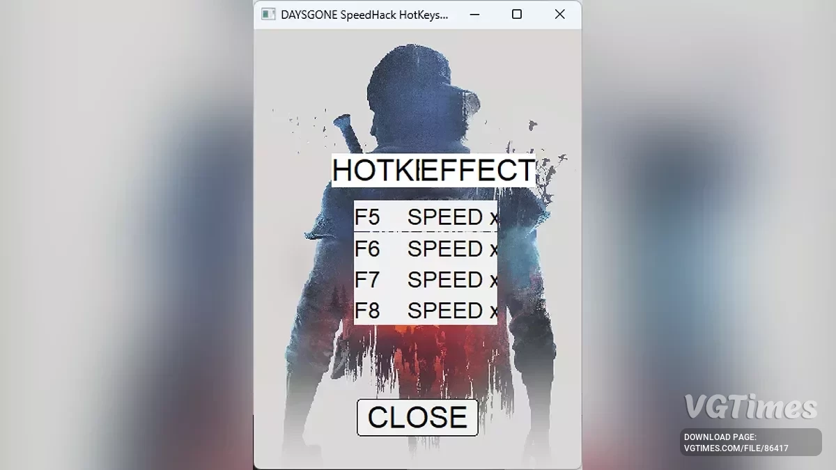 Days Gone Remastered — Трейнер (Спидхак) [1.13]